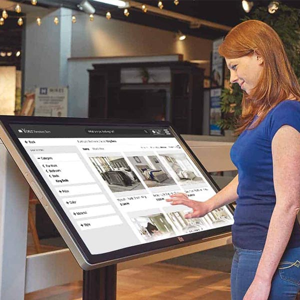 Touch screen kiosk for information inquiry(图1)