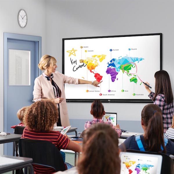 Classroom smart whiteboard, infrared touch, 20 points touch(图1)