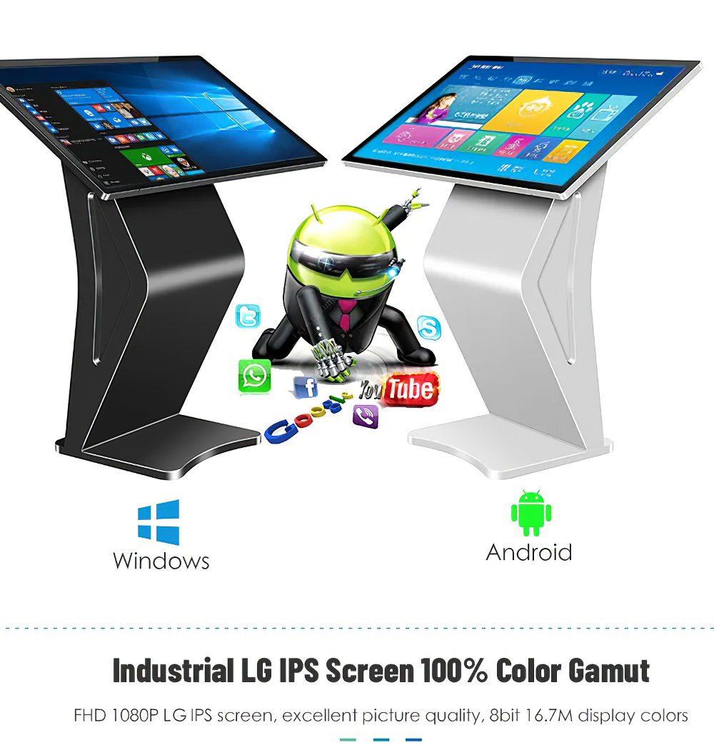 55 inch Information Touch Screen Kiosk(图3)