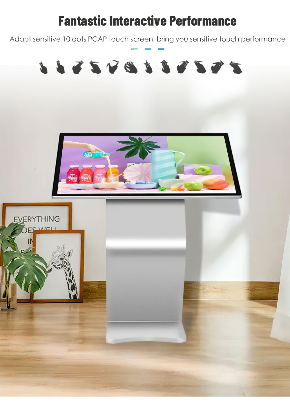 55 inch Information Touch Screen Kiosk(图6)