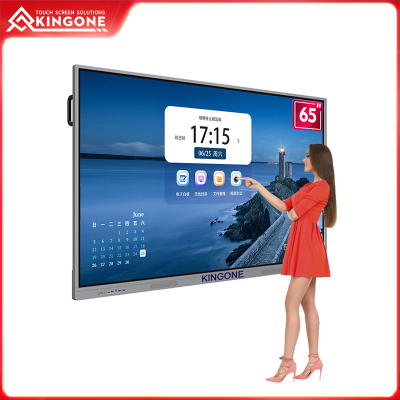 65 Inch Interactive Display Touch Screen