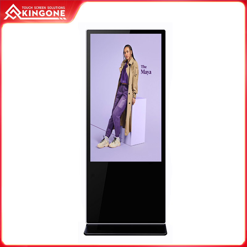 Indoor 65 Inch Floor Stand Lcd Advertisi