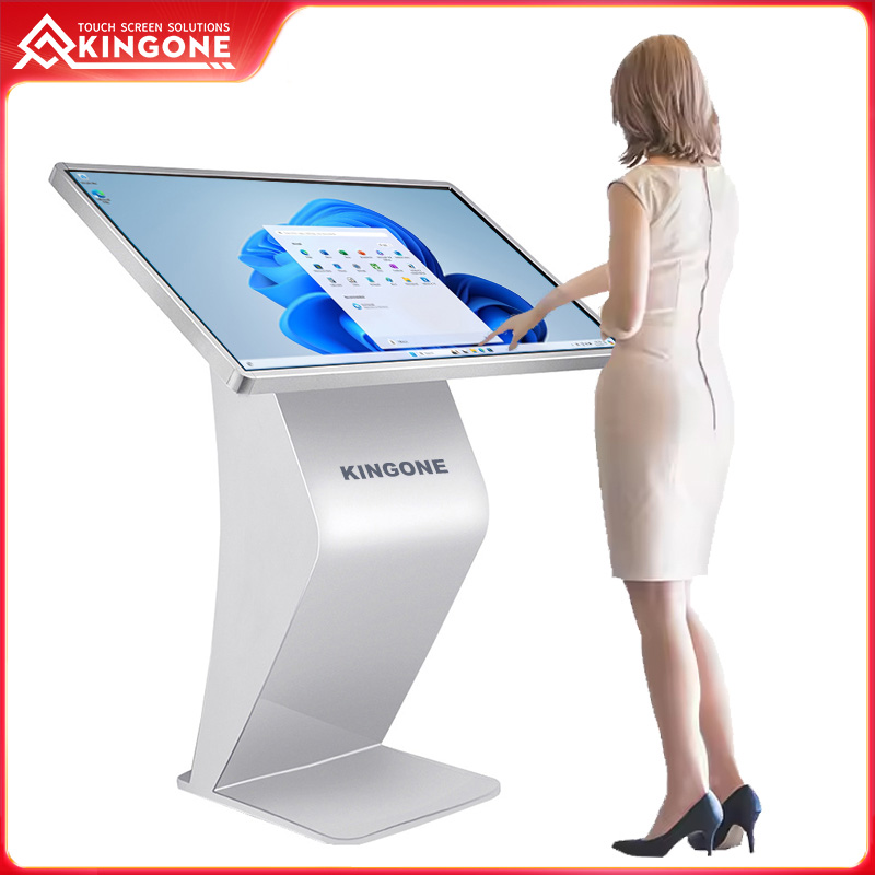 43 inch Free standing LCD display touch 