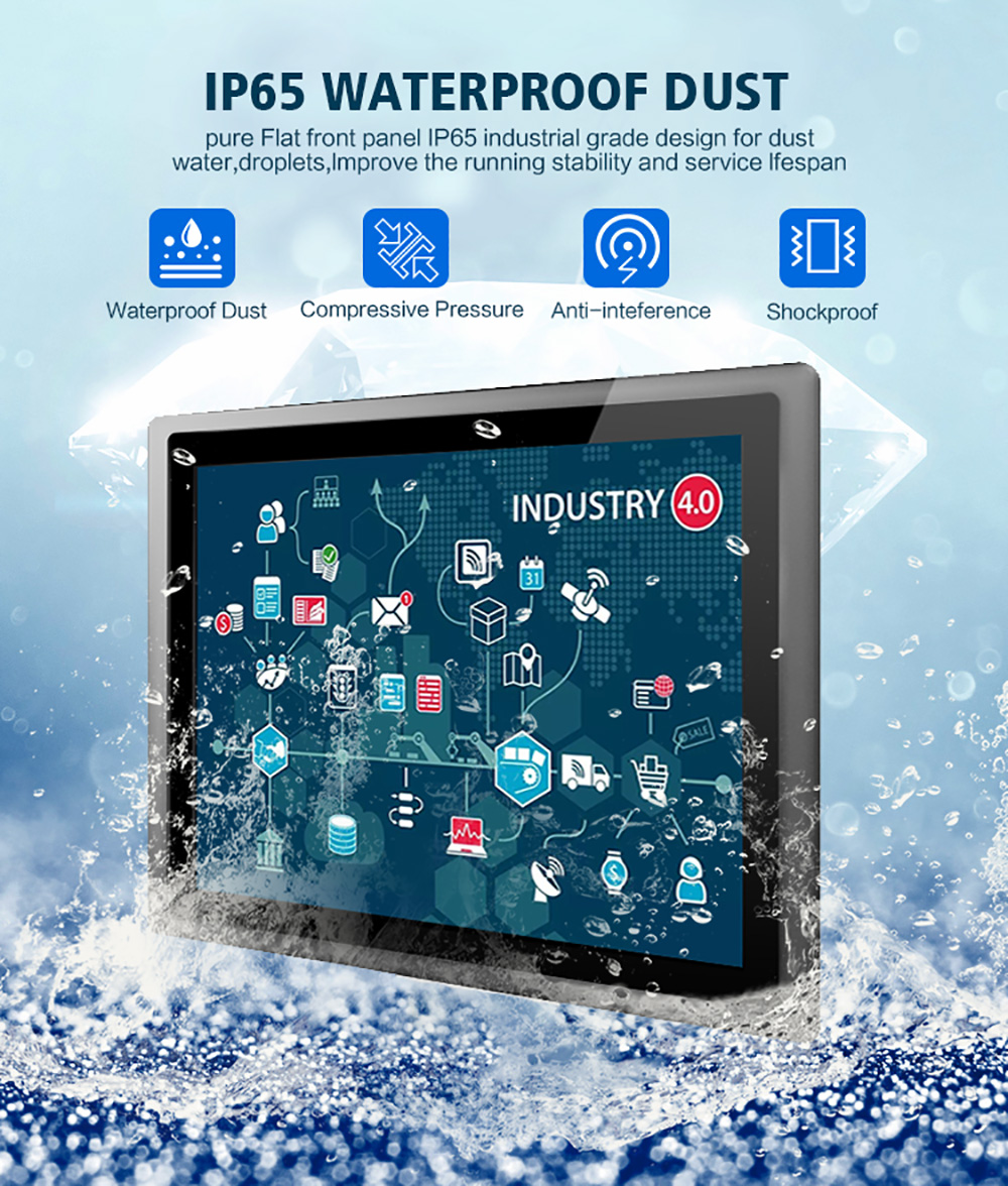 Wholesale All In One 10.4 Inch Pc Win 10 Embedded Industrial Touch Panel (图7)