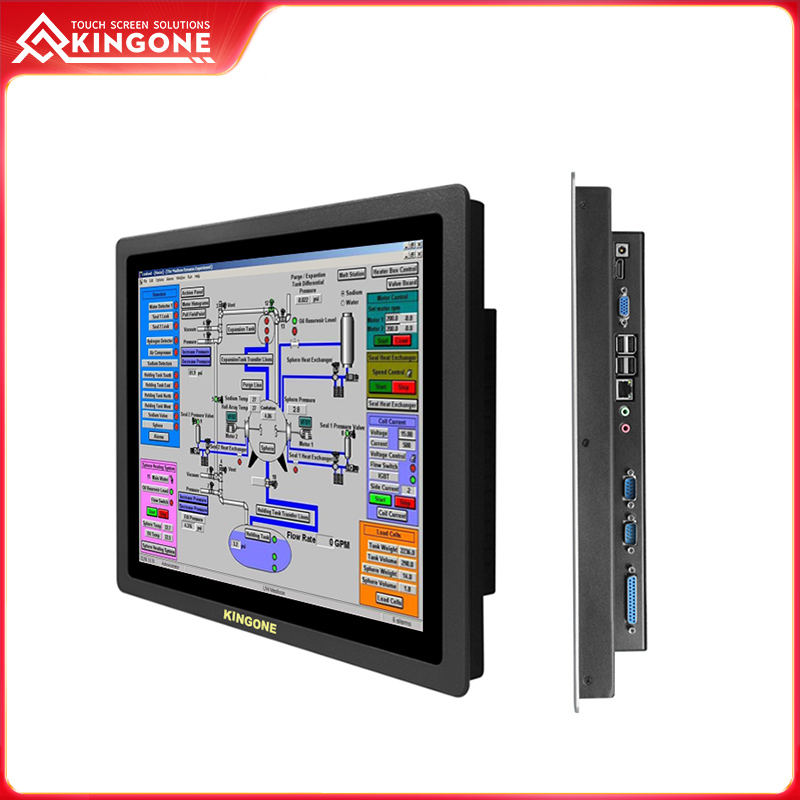 15 Inch Rs485 / Rs232 Resistive Or Capac