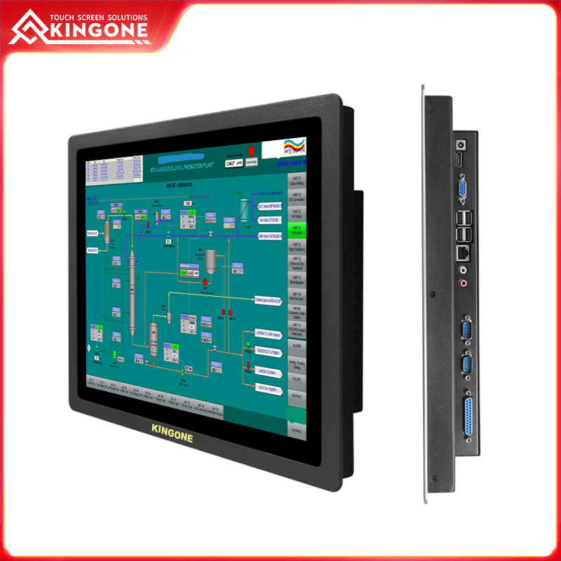 Dual Lan Lcd Display Rs232 Rs485 Ip65 Wa