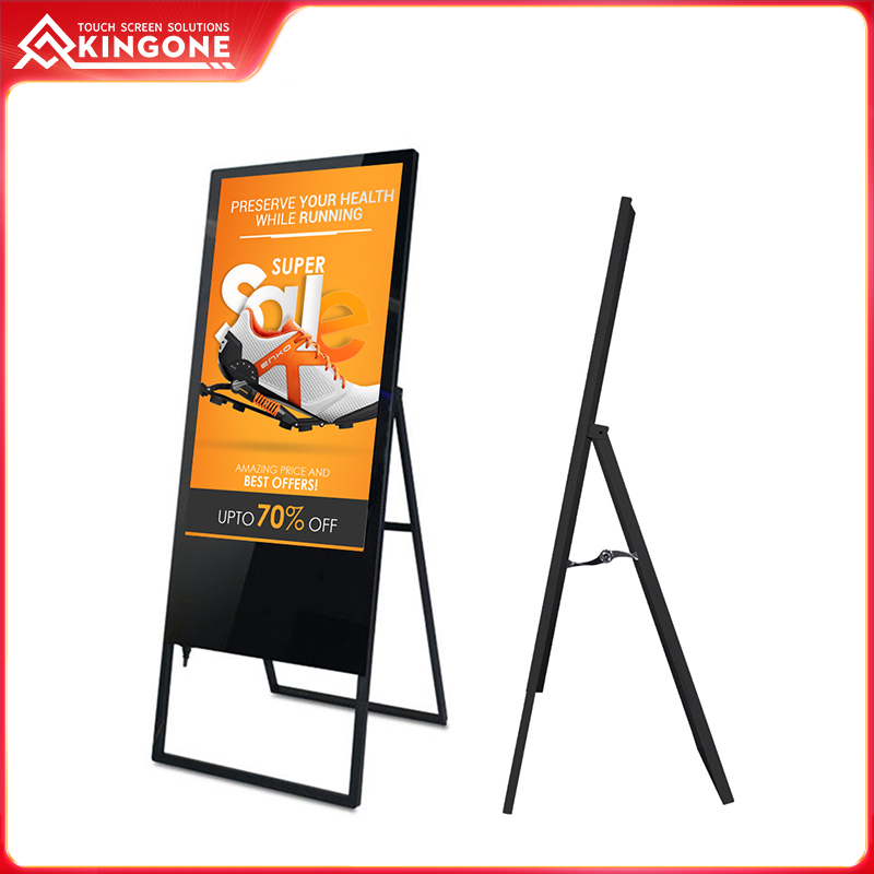 Easy carry Lcd Digital Signage Poster 4K