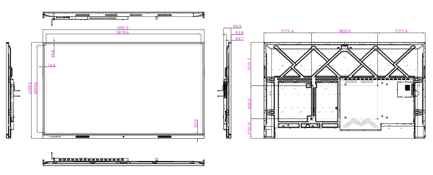 KINGONE 86 inch All in one smart board(图9)