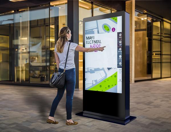 Interactive vertical advertising machine: creating an unforgettable customer experience(图1)