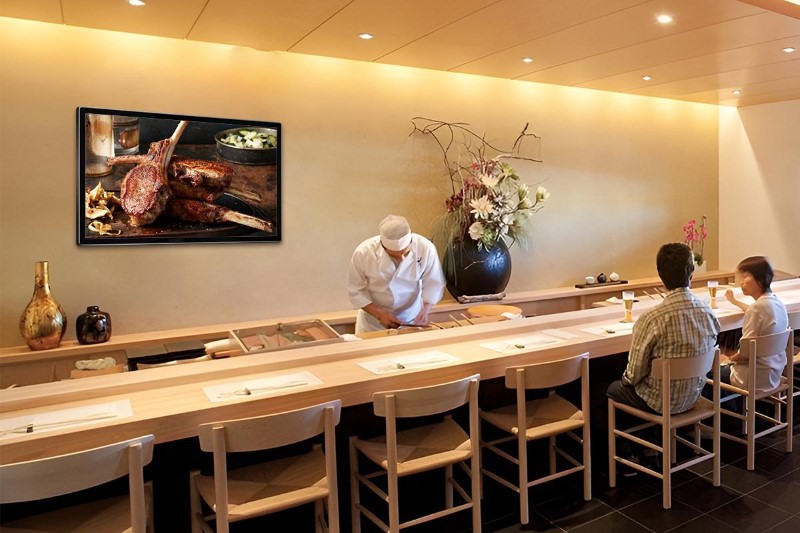 Enhancing Dining Experiences with Dynamic Wall-Mounted Advertising Machines(图1)